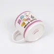 【小禮堂】HELLO KITTY  陶瓷疊疊杯 400ml - 紫冰淇淋款(平輸品) 凱蒂貓