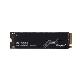 【Kingston 金士頓】KC3000 1TB M.2 PCIE 4.0 SSD 固態硬碟(SKC3000S/1024G)