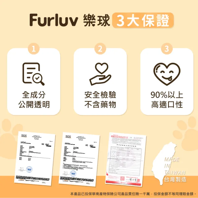 【Furluv 樂球】佳犬膚毛美 1盒組(2g/包；30包/盒；爆毛/狗皮膚保健/寵物保健)