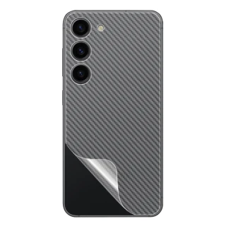 【o-one大螢膜PRO】Samsung Galaxy S23 5G 滿版手機背面保護貼(CARBON款)