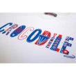 【Crocodile Junior 小鱷魚童裝】『小鱷魚童裝』短版LOGO印圖T恤(C61457-08-小碼款)