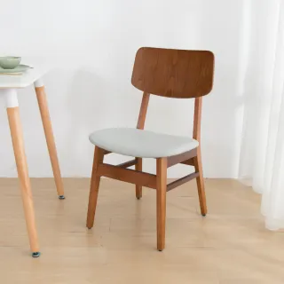 【IDEA】娜萊簡約木製餐椅/休閒椅(書桌椅/梳妝椅/戶外椅)