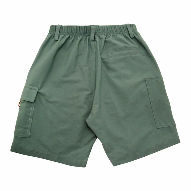 【Crocodile Junior 小鱷魚童裝】『小鱷魚童裝』休閒平織短褲(C61601-04-小碼款)