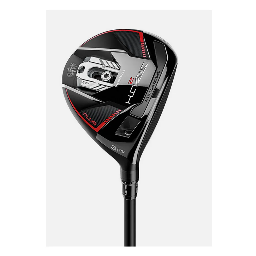 【TaylorMade】STEALTH2 Plus 鈦合金球道木桿Diamana TM50碳身 日規(Stealth2 Plus 鈦金屬球道木桿)