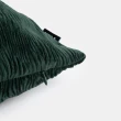 【HOLA】素色仿絲絨壓摺抱枕60X60CM-琉璃綠