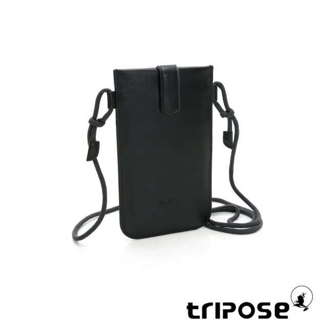 【tripose】TRANS進口牛皮手機包(黑)