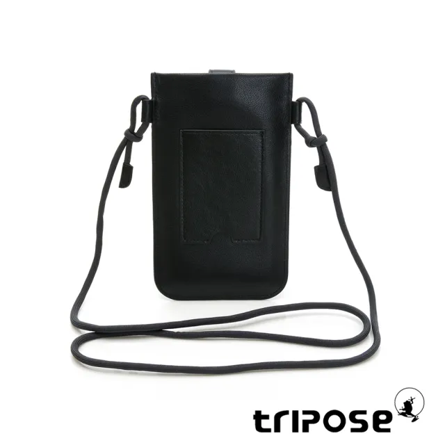 【tripose】TRANS進口牛皮手機包(黑)