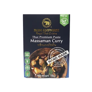 【Blue elephant藍象】泰國 馬沙曼咖哩醬 70g(米其林指南 綠色產業認證)