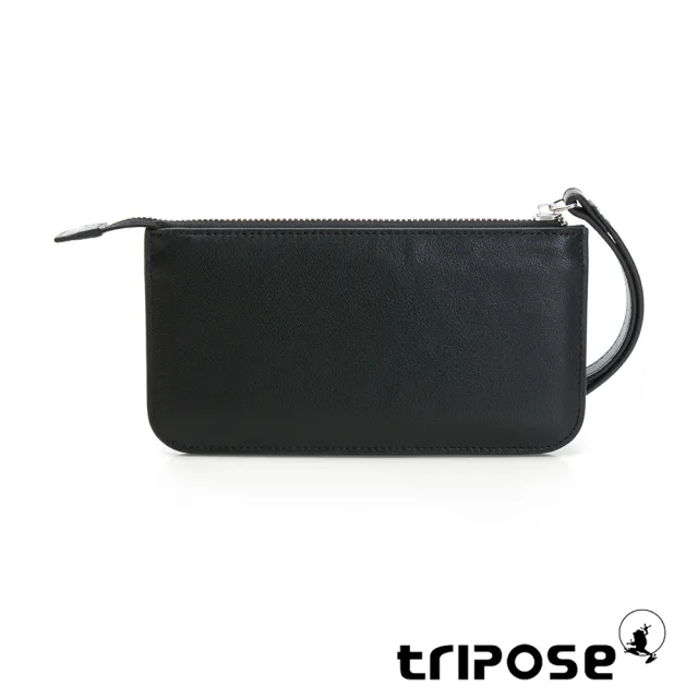 【tripose】TRANS進口牛皮手拎包(黑)