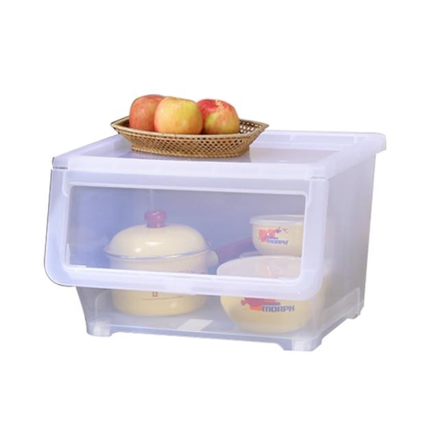 【KEYWAY 聯府】面寬45cm 直取式收納箱38L-3入(LF607 前開式 斜口整理箱 玩具箱 換季整理 斷捨離)