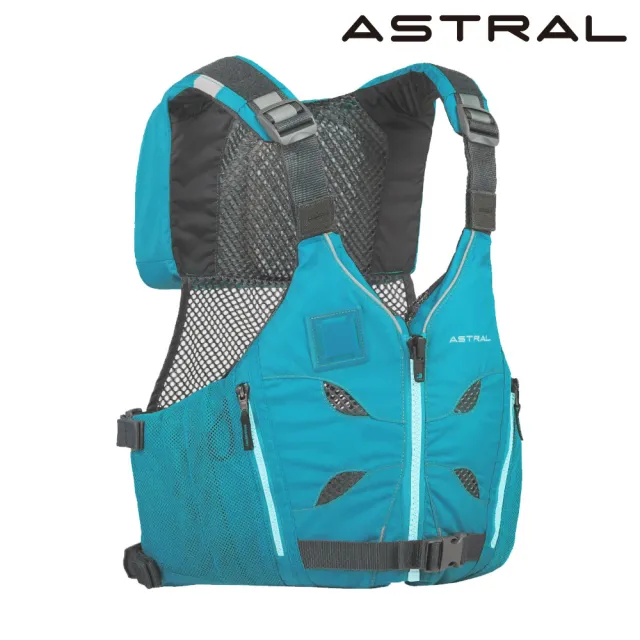 【Astral】中性款救生衣EV-Eight 水藍色｜S-XL(浮力背心 浮力衣 浮板 浮力助具 釣魚 旅遊 SUP 水上活動)
