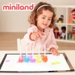 【西班牙Miniland】透光幾何圖形分類疊疊穿繩組(邏輯思考/疊疊樂)