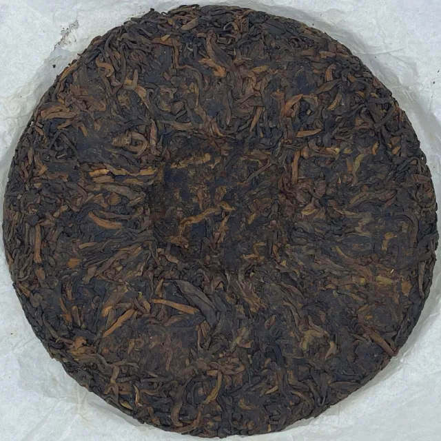 【盛嘉源】國艷 2012年 金芽貢餅(普洱茶   熟茶 200g)