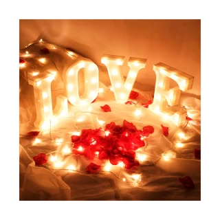 浪漫告白驚喜LOVE燈飾組1組(生日 求婚 告白 氣球 佈置 布置 裝飾 字母燈)