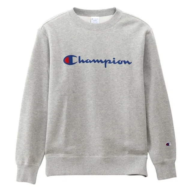 【Champion】官方直營-Basic草寫Logo長袖大學Tee-男(多色)