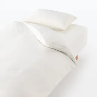 【MUJI 無印良品】萊賽爾纖維枕套/43/柔白 43*63cm