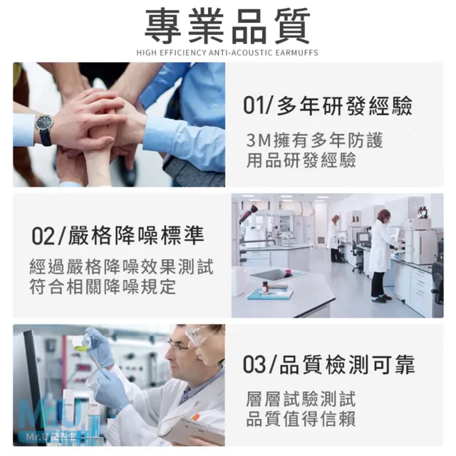 【Mr.U 優先生】3M隔音耳塞6對入共12小顆附收納盒(靜音 降噪 失眠專用)
