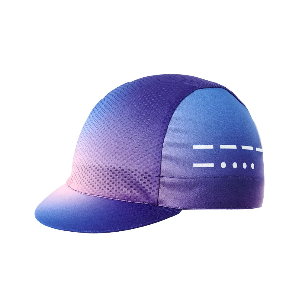 【NINETYSIX】自行車小帽 SHINE 紫苑藍(防曬透氣吸濕排汗單車小帽)
