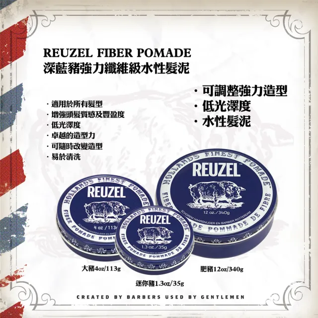 即期品【REUZEL】經典紳士盥洗包組-飛天豬限量款-任選(藍豬/深藍豬/白豬/灰豬/星耀豬)