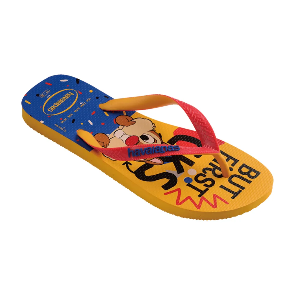 【havaianas 哈瓦仕】拖鞋 男鞋 女鞋 夾腳拖 Disney Stylish 橘色 4123500-1740U(哈瓦士)