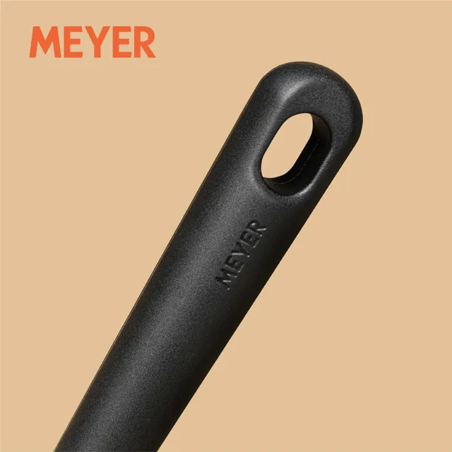 【MEYER 美亞】不沾鍋專用大鏟面耐熱瀝油加長鍋鏟32cm(Accent系列)