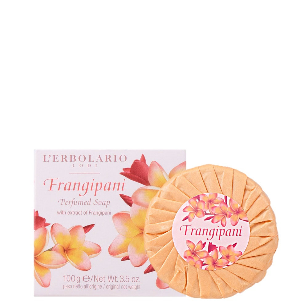 【L’ERBOLARIO 蕾莉歐】雞蛋花植物皂100g