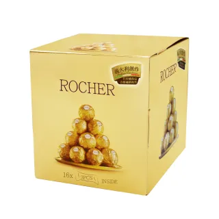 【美式賣場】費列羅 金莎巧克力3粒裝2盒組情人節禮物(37.5g*16條*2盒)