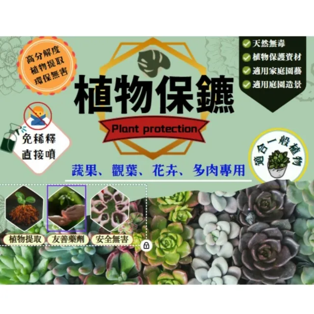 【品創園】抑病速-防害蟲專用(天然無毒  植物保鑣)