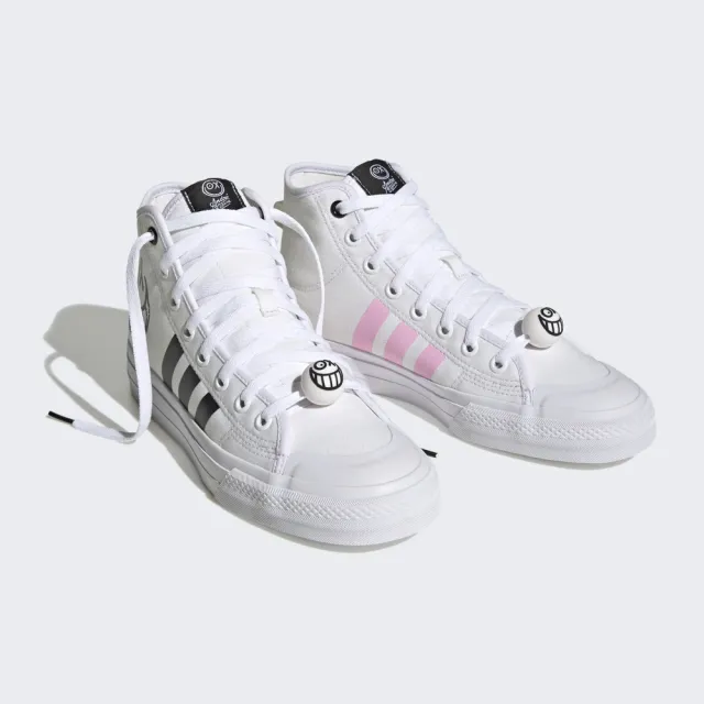 adidas 愛迪達】Nizza HI RF 男女休閒鞋運動經典塗鴉聯名中高筒愛迪達