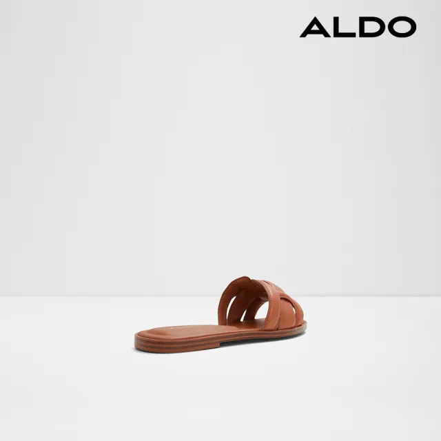 【ALDO】ELENAA-特色舒適涼拖鞋-女鞋(棕色)