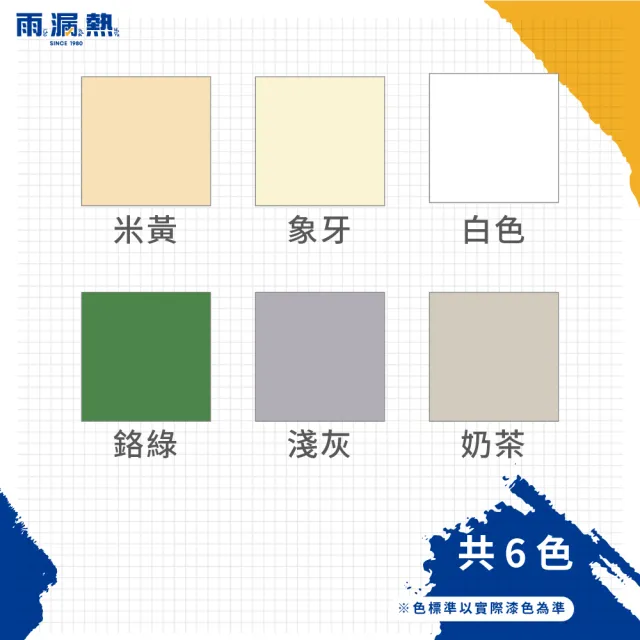 1015 防水防熱面漆-五加侖(防水面漆、防水、隔熱、抗熱、兼具中塗及面塗)