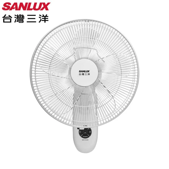 SANLUX 台灣三洋 14吋DC遙控壁掛扇(SBF-W14DR)