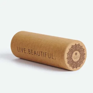 【Yoga Design Lab】Cork Roller 軟木瑜珈滾筒 - Mandala Tonal(瑜珈滾筒、運動滾筒)