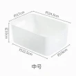 4入 無印風 日式 兩側手提收納盒(24.5x17x10cm)