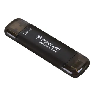 【Transcend 創見】ESD310C 256GB USB3.2 雙介面固態行動碟-專(TS256GESD310C)