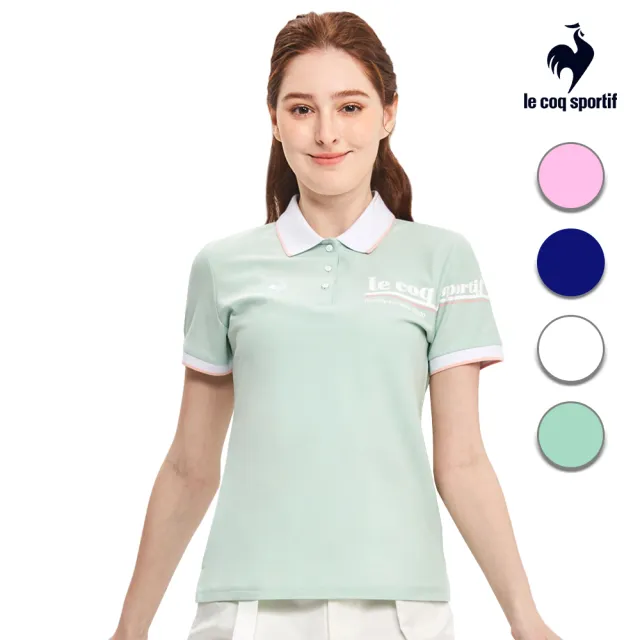 【LE COQ SPORTIF 公雞】法式經典短袖POLO衫 男女-6色-LOR21842_LOR22841