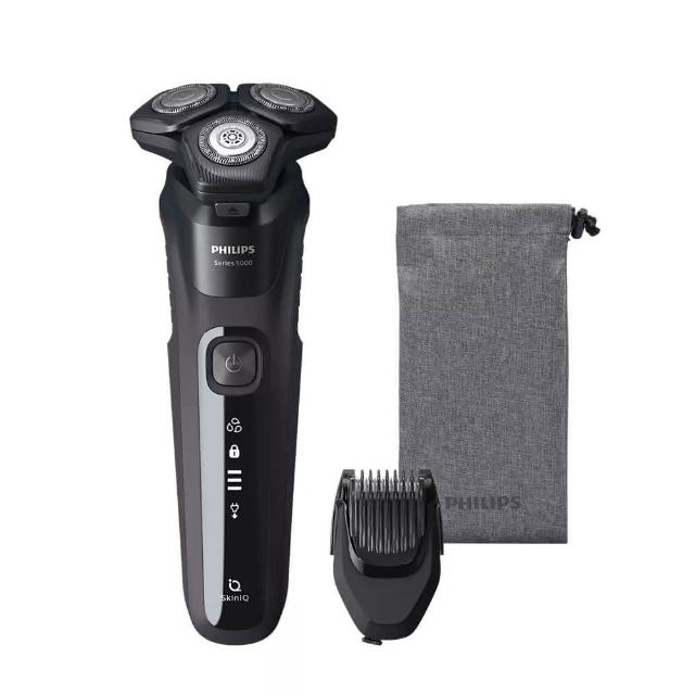 【Philips 飛利浦】飛利浦 Shaver series 5000 智能系列 乾濕兩用電鬍刀-福利品 S5588