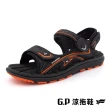 【G.P】中性經典舒適磁扣兩用涼拖鞋G3888-橘色(SIZE:36-44 共三色)