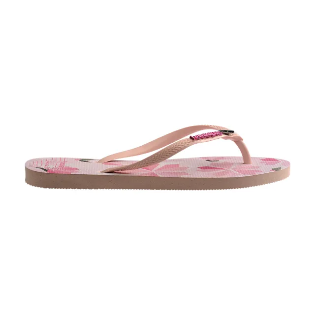 【havaianas 哈瓦仕】拖鞋 女鞋 夾腳拖 櫻花 萬花筒 SAKURA 粉 4148474-0076W(哈瓦士)