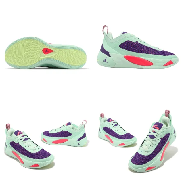 【NIKE 耐吉】籃球鞋 Jordan Luka 1 PF 男鞋 綠 紫 復活節 喬丹 緩震 D77(DN1771-305)