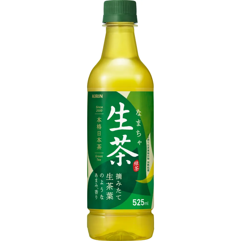 福利品/即期品【KIRIN 麒麟】KIRIN 生茶525mlx24入/箱(日本原裝進口)