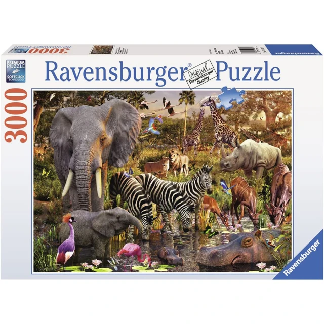 Ravensburger 維寶拼圖 非洲動物 3000片