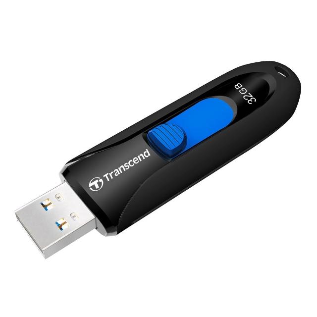 【Transcend 創見】JetFlash790 USB3.1 32GB 隨身碟-經典黑(TS32GJF790K 新舊包裝隨機出貨)