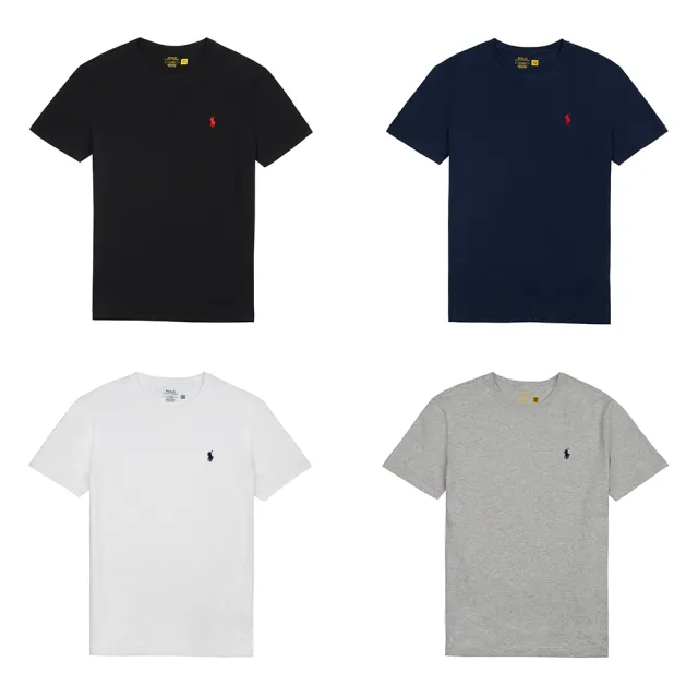 【RALPH LAUREN】polo 圓領小馬刺繡T恤(RL POLO)