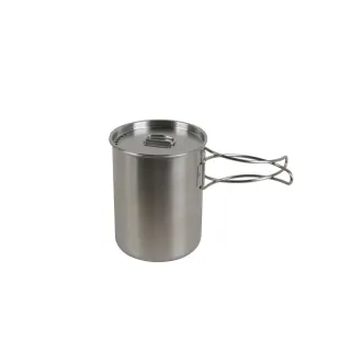 【NUIT 努特】茶匠 304不鏽鋼輕量隨手杯750ml 露營水杯炊具 野營 摺疊杯泡茶杯登山杯(NTD21)
