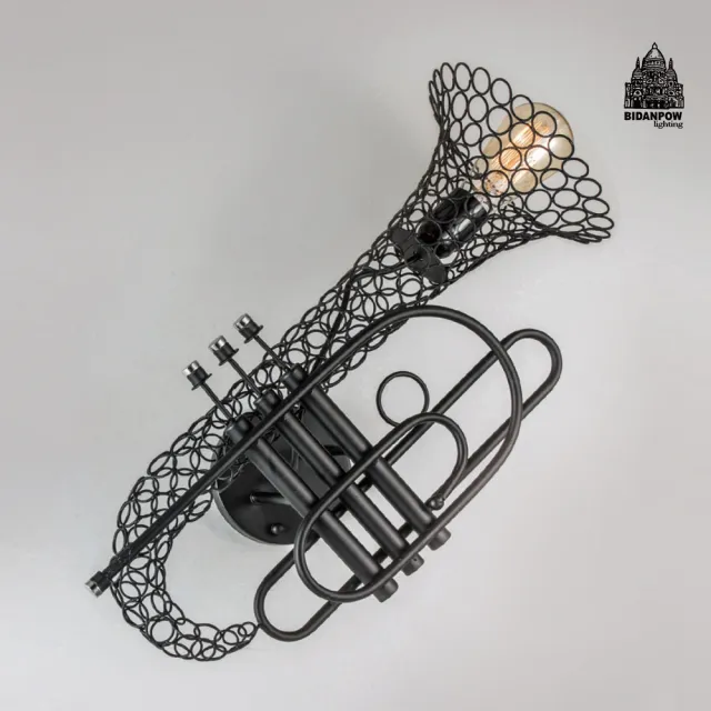 【必登堡】余音環繞壁燈 B565112(客廳背景燈/床頭燈/臥室燈/過道燈/樓梯燈/造型/現代/低奢風)