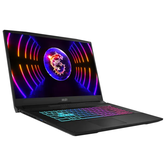 【MSI 微星】Katana 17 B13VFK-089TW 17.3吋 電競筆電(i7-13620H/16G/512G+1T/RTX4060-8G/W11-雙碟特仕版)