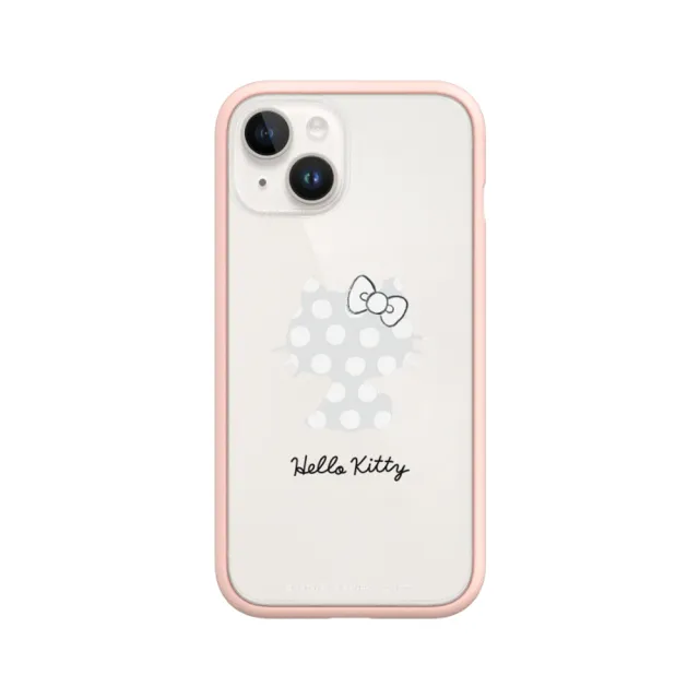 【RHINOSHIELD 犀牛盾】iPhone 14/Plus/14 Pro/Max Mod NX邊框背蓋手機殼/Hello Kitty-隱形(Hello Kitty)