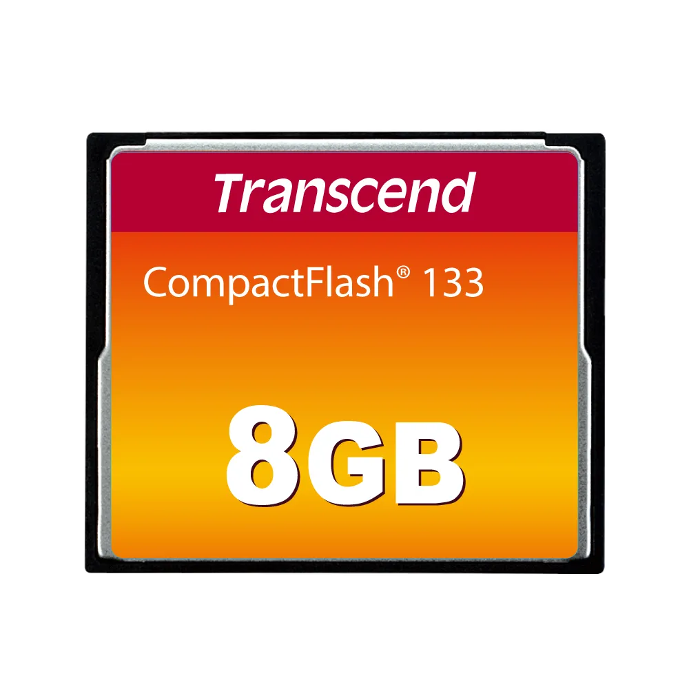 【Transcend 創見】133X CF 8GB 記憶卡(TS8GCF133)
