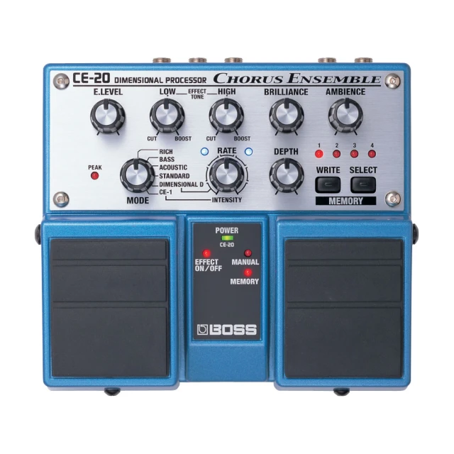 【BOSS】CE-20 Chorus Ensemble 錄音室級和聲雙踏板效果器(效果器)